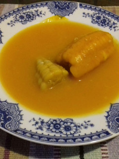 Una foto de Crema de calabaza