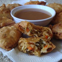 A picture of Mini chinese samosa.