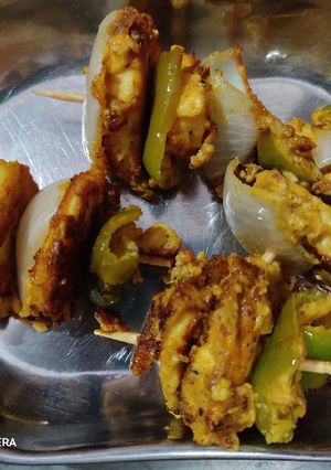 A picture of Paneer tikka.