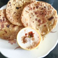 A picture of Healthy Tasty High Protein Sattu Paratha.