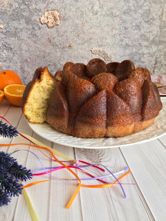 Foto de Bundt de Laranja e Sementes de Papoila