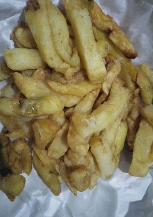 A picture of French fries.