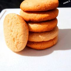 A picture of Osmania Biscuits With White Butter.