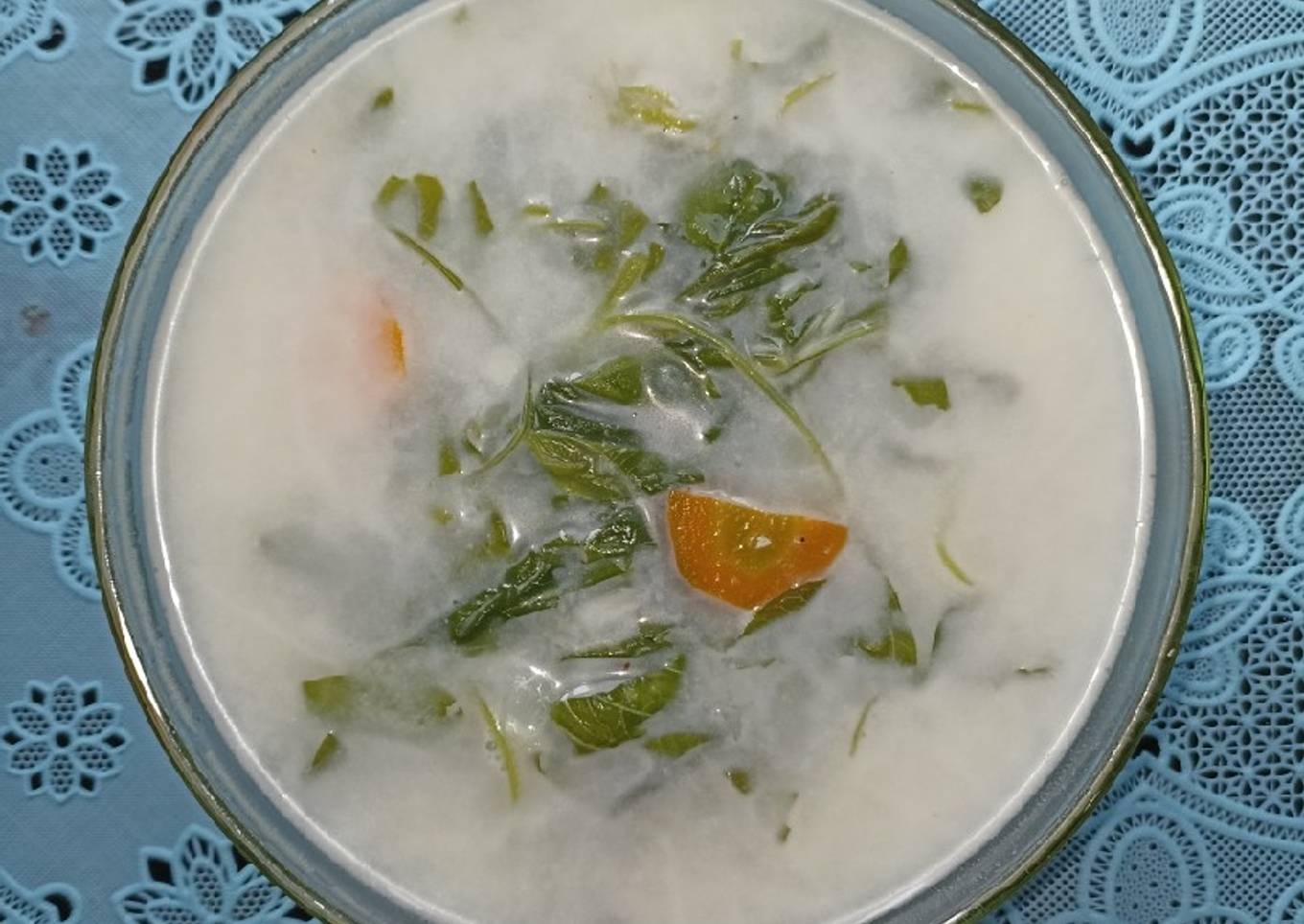 Sayur Bobor Bayam