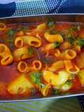 Macaroni Aloo Gravy