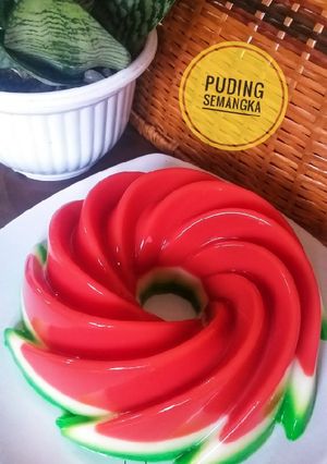 Foto resep Puding Semangka