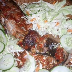 A picture of Catfish Barbeque.