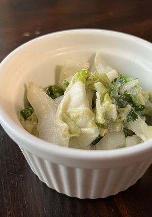 A picture of Tofu Caesar dressing.