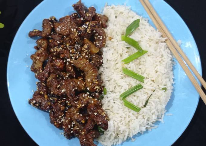 Recipe of Perfect Mongolian beef