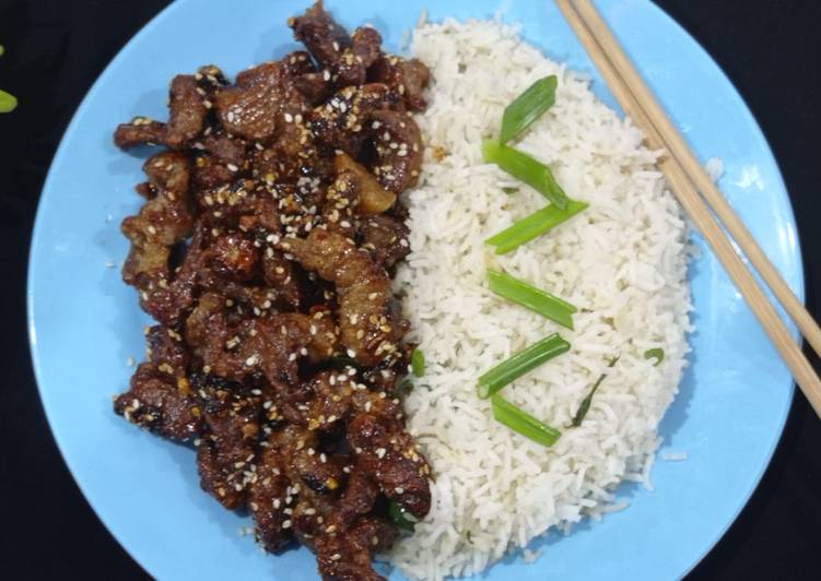 Mongolian Beef Recipe By Mariam Cookpad