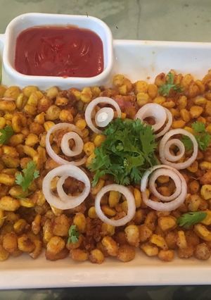 A picture of Masala crispy corn.