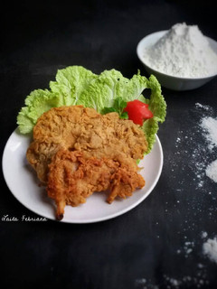 Foto resep Jamur crispy with tepung bumbu home-made no MSG