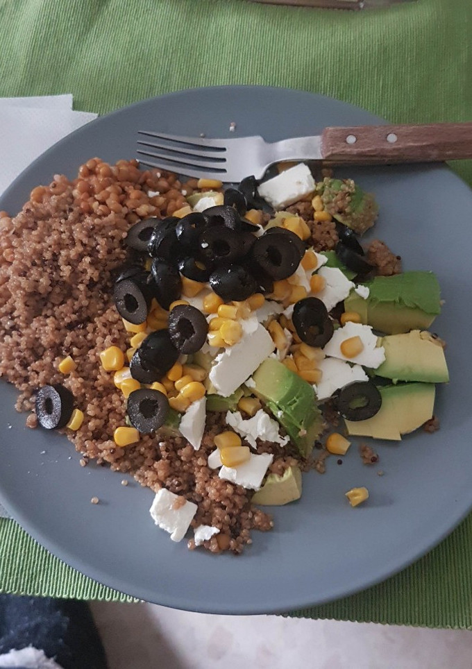 Una foto de Ensalada de quinoa