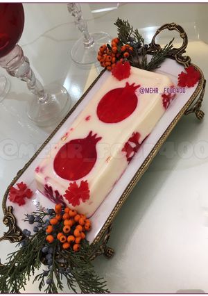 عکسی از دستور دسر پاناکوتای وانیلی