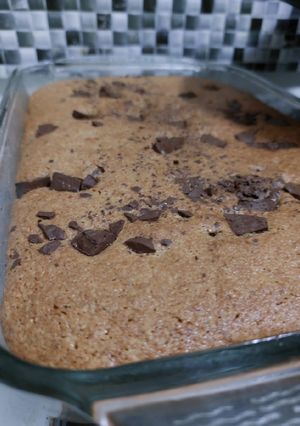 Una foto de Torta de banana y chocolate 🍫 🍌
