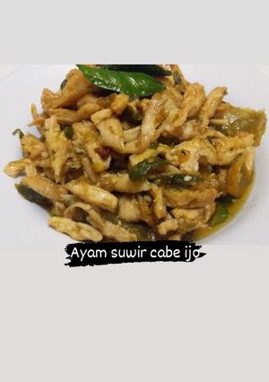 Foto resep Ayam suwir cabe ijo