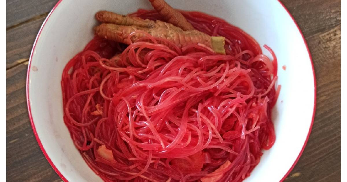 16 resep bihun kuah merah enak dan sederhana ala rumahan ...