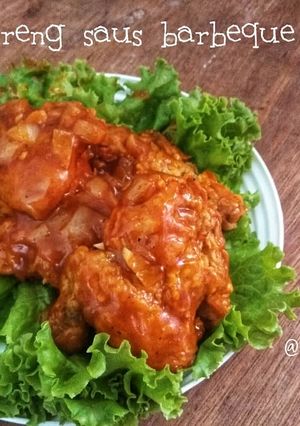 Foto resep Ayam goreng saus barbeque