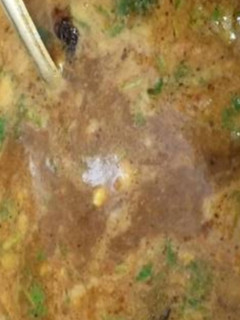 A picture of Tomato rasam without rasam powder.