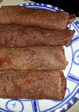 Foto resep Pancake isi pisang