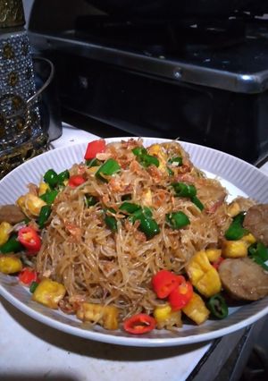 Foto resep Tumis Bakso Vermicelli