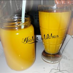 A picture of Mango juice.