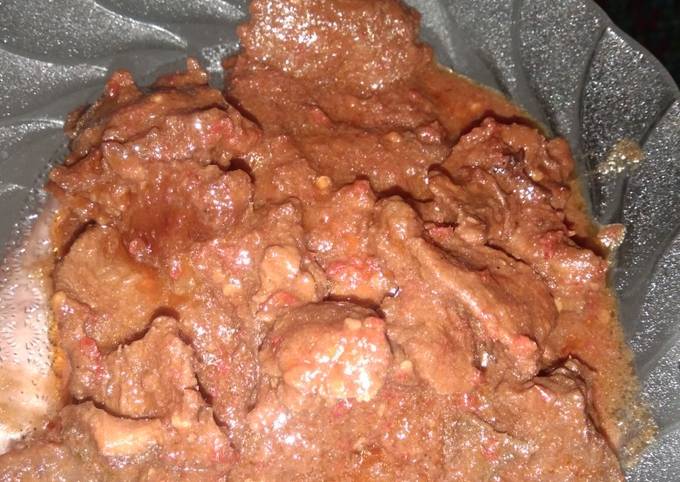 Daging semur bistik