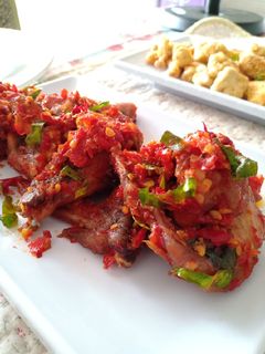 Foto resep Sayap ayam balado