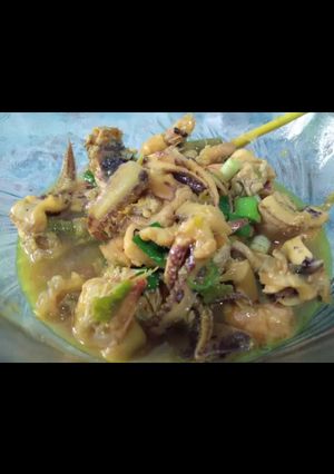 Foto resep Cumi Udang Kuah Pedas