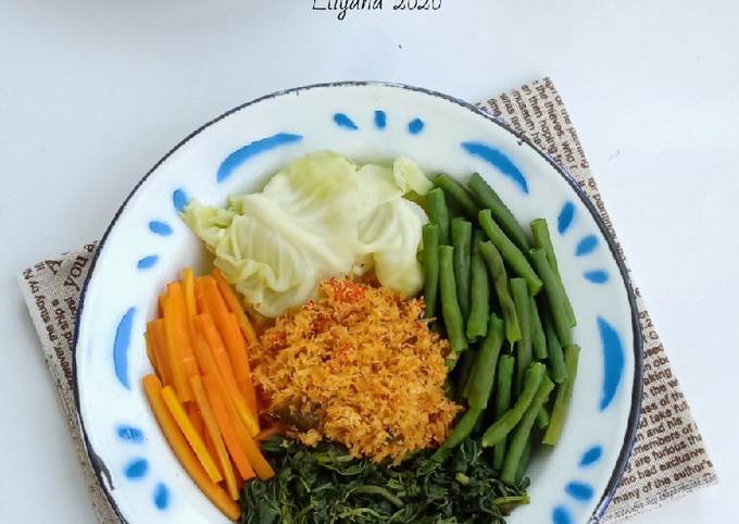 Anti Ribet, Memasak Urap sayur bumbu tumis Enak