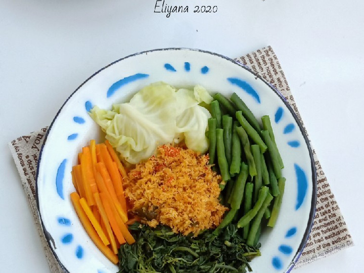 Anti Ribet, Memasak Urap sayur bumbu tumis Enak Terbaru