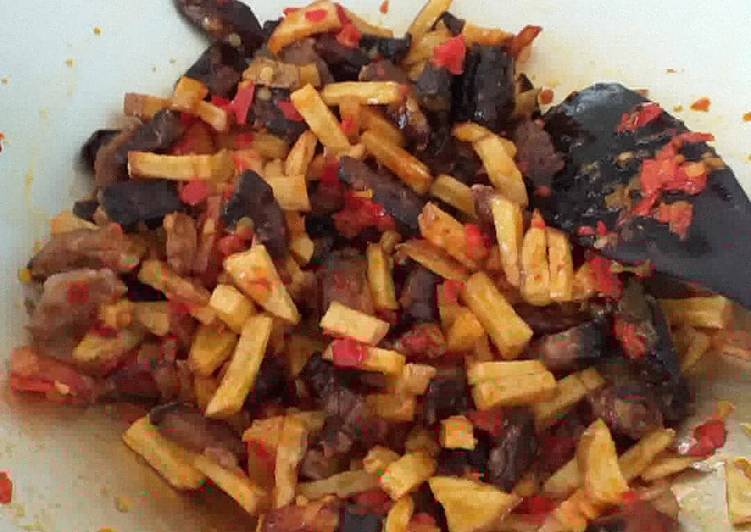 Balado paru kentang