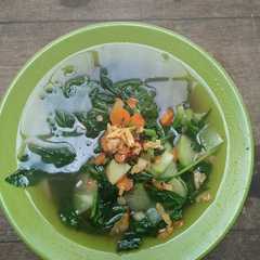 รูปของ Tumis mix bayam bawang putih