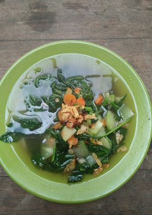 Foto resep Tumis mix bayam bawang putih