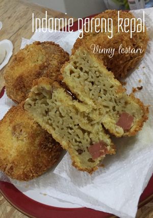 Foto resep Indomie goreng kepal
