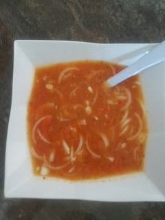 Una foto de Salsa de jitomates, para tostadas