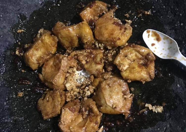 Tahu Geprek Kecap