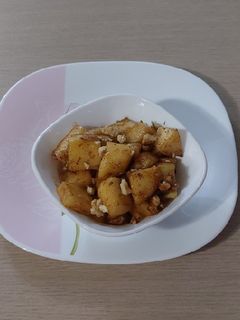 عکسی از دستور سیب دارچینی