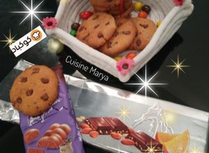 صورة لوصفة كوكيز الشوكولاطة 🍪🍫🍪🍫