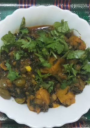 સુરણ દાણા ભાજી શાક (Suran Dana Bhaji Shak Recipe In Gujarati) રેસીપી મુખ્ય ફોટો