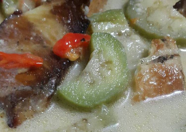 Terong masak mangut super hah!