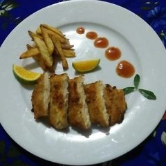 Crispy Panko Chicken Breast😍😋 A picture of Crispy Panko Chicken Breast😍😋.