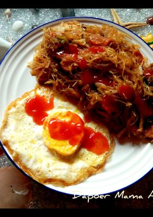 Foto resep Bihun goreng ceplok telur