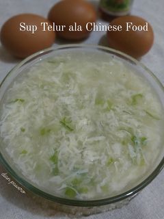 Foto resep Sup Telur Ala Chinese Food
