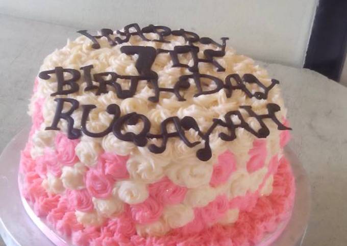 Easiest Way to Prepare Super Quick Homemade Buttercream cake