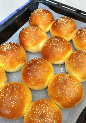 Hình của món Bánh Mì Nhân Gà Xé Phô Mai.