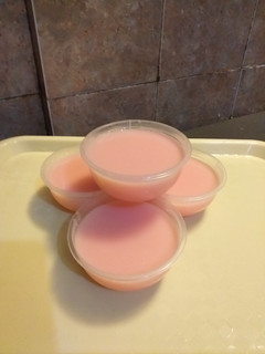 Foto resep Silky puding strawberry