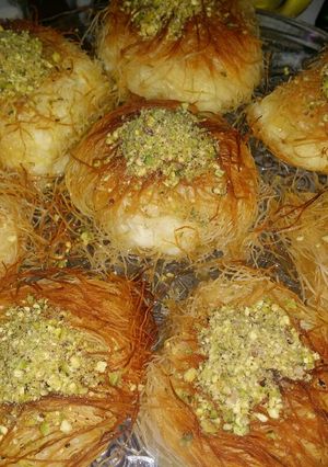 صورة لوصفة اكواب الكنافه بالشعريه