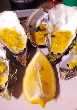 Une photo de Huîtres gratinées