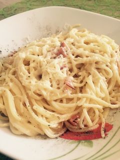 Spagetti carbonara recept fotója
